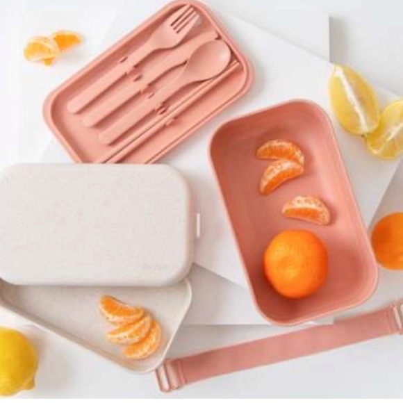 Our Place | Dining | New Our Place Layered Lunch Box With Clips